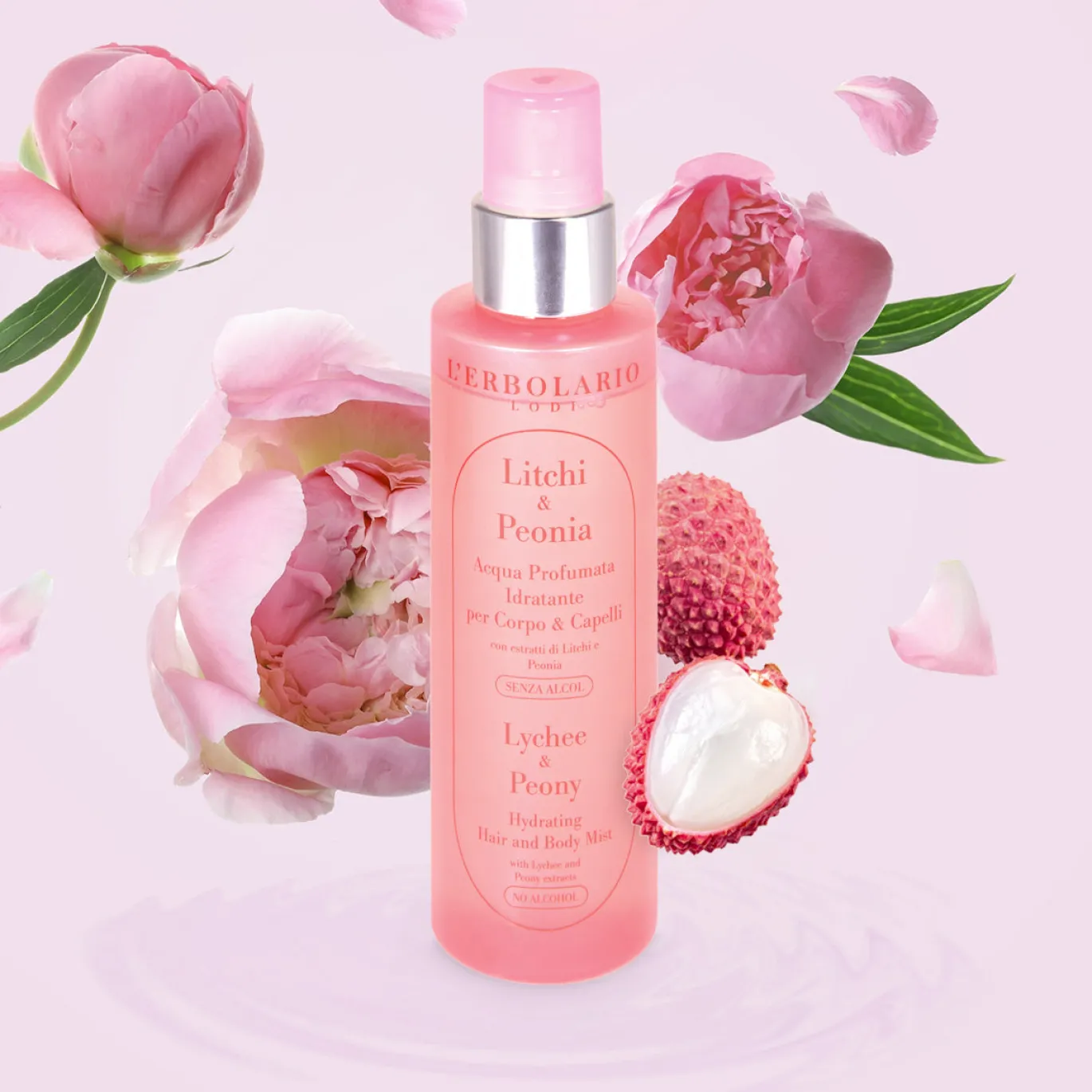 Acqua Profumata Idratante Litchi & Peonia