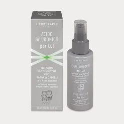 Balsamo Viso, Barba & Capelli Acido Ialuronico per Lui