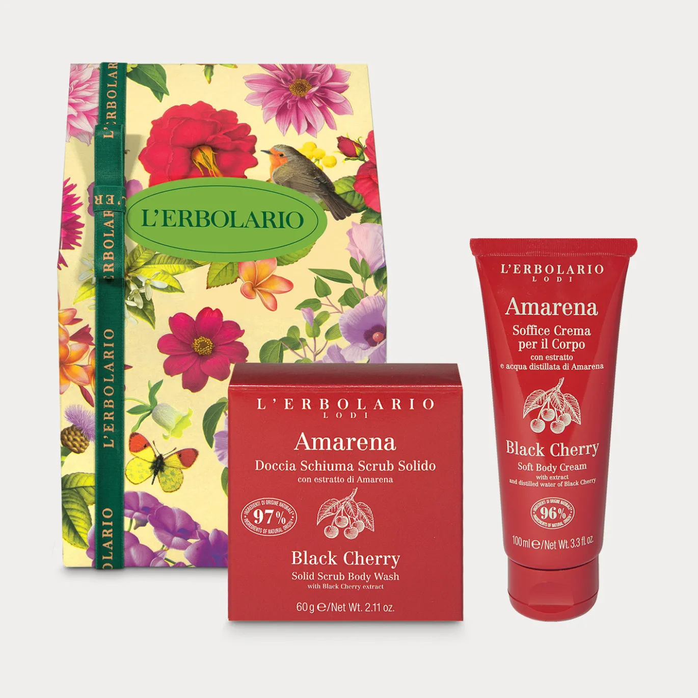 Confezione regalo Duo Scrub Amarena