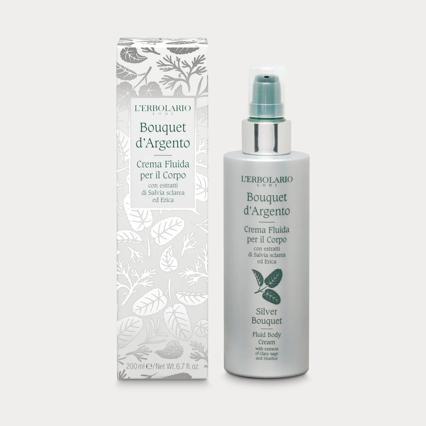 Crema Fluida per il Corpo Bouquet d'Argento