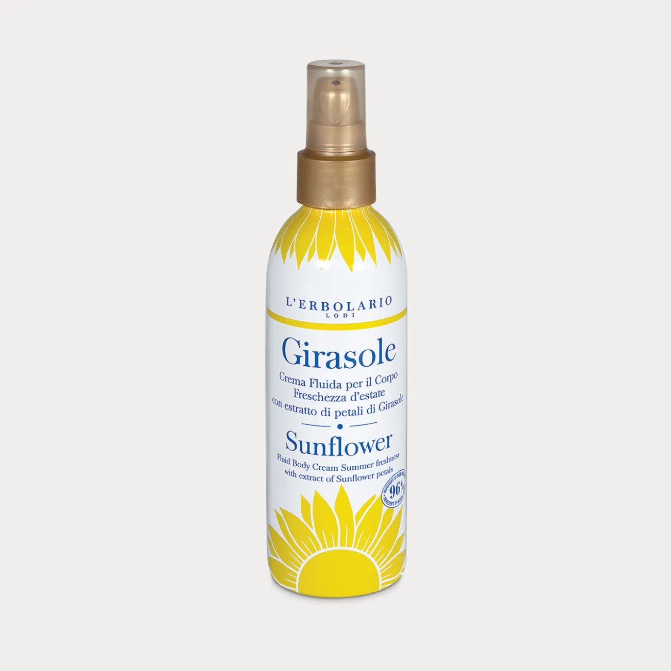 Crema Fluida per il Corpo Girasole