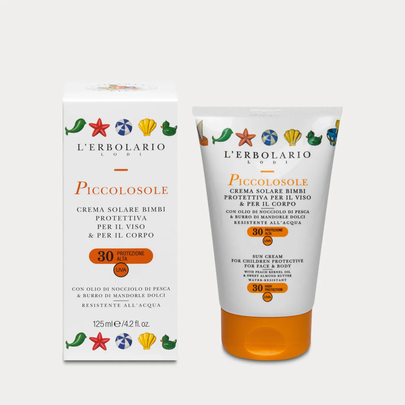 Crema Solare Bimbi SPF 30 Piccolosole