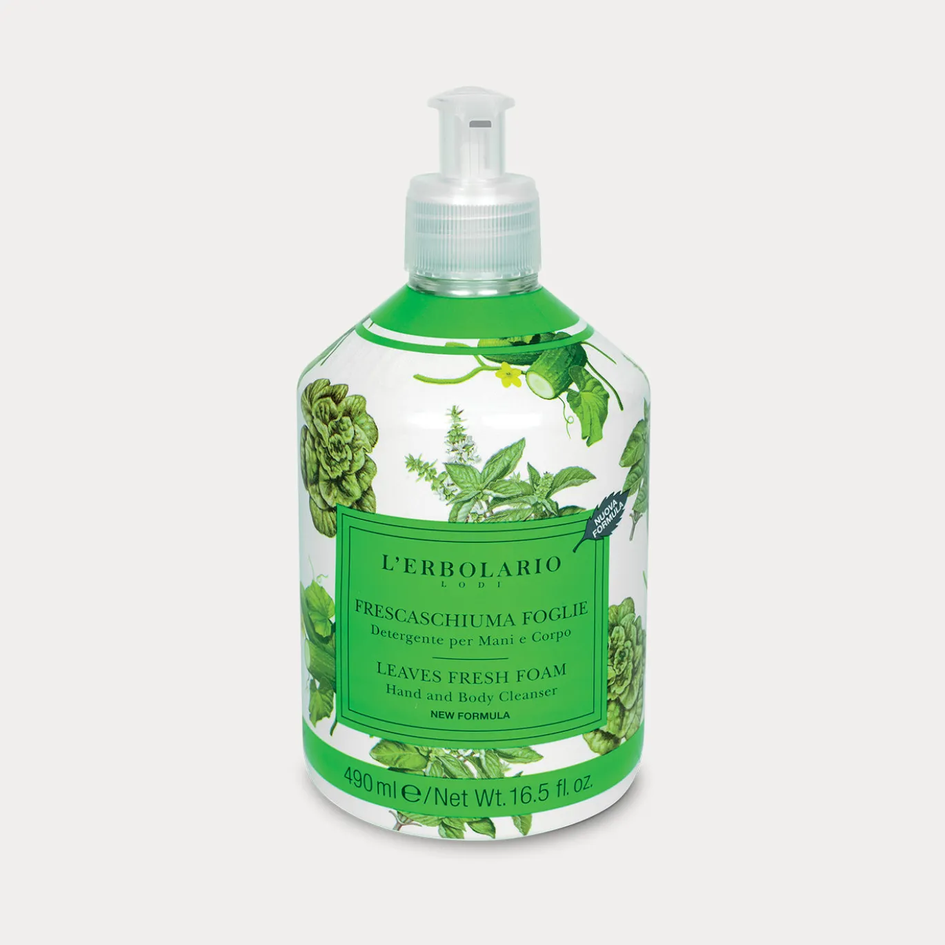 Detergente Mani e Corpo Frescaschiuma Foglie