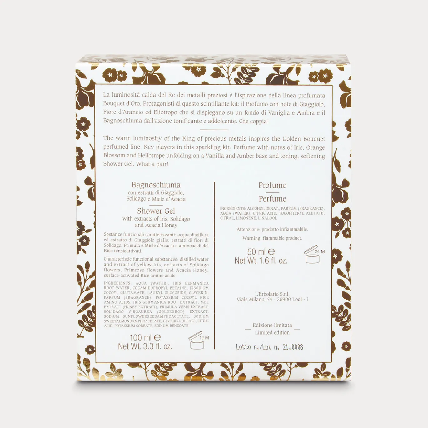 Kit Corpo Bouquet d'Oro