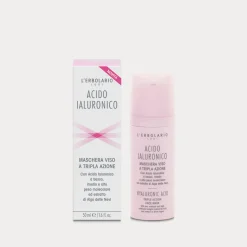 Maschera Viso a Tripla Azione Acido Ialuronico