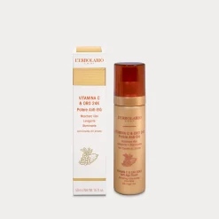 Maschera Viso Vitamina C & Oro 24K