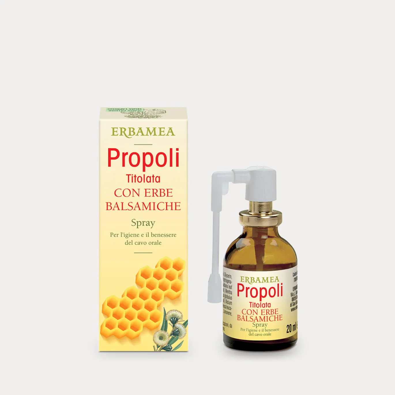 Spray con Erbe Balsamiche Propoli Titolata
