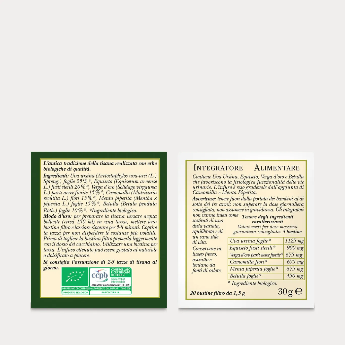 Tisana Biologica Cistattiva